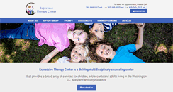 Desktop Screenshot of expressivetherapycenter.com